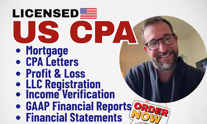 prepare financial statement and assist with US llc registration
