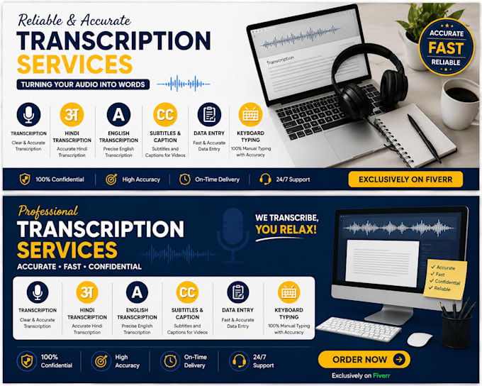 do accurate hindi english transcription