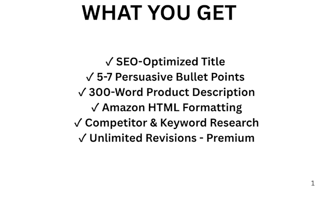 seo product descriptions for amazon shopify daraz stores