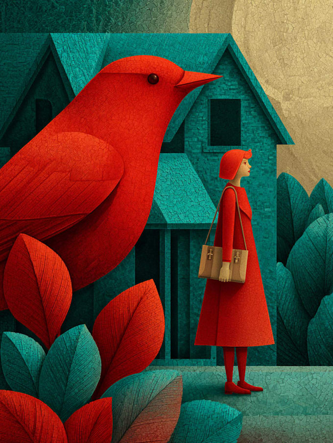 create educational children book illustrations