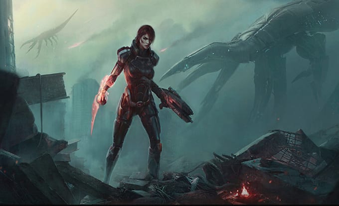 sci fi illustration and sci fi art