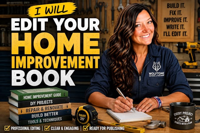 edit your home improvement book