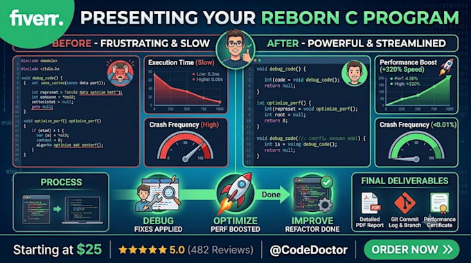 debug, optimize, and improve your c programs