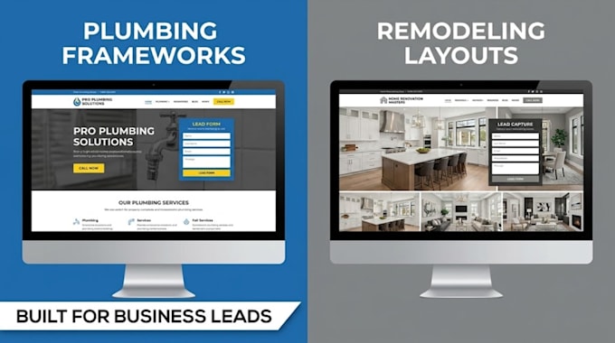build responsive contractor website for local business