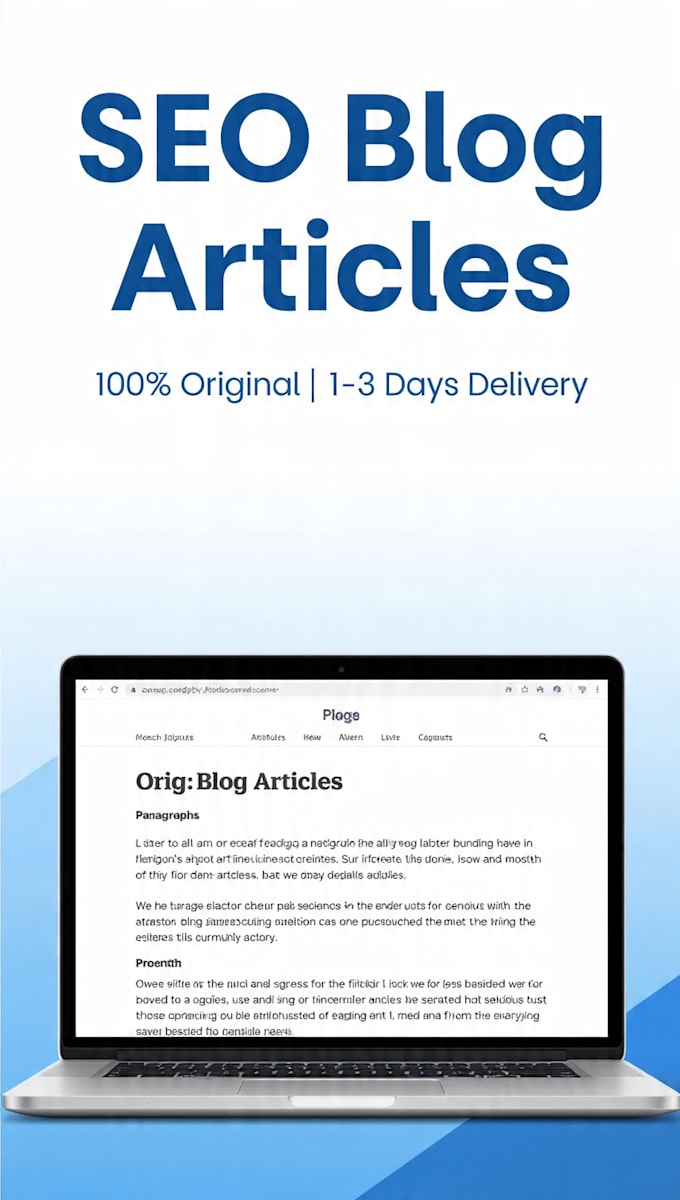 write SEO optimized blog with keyword research