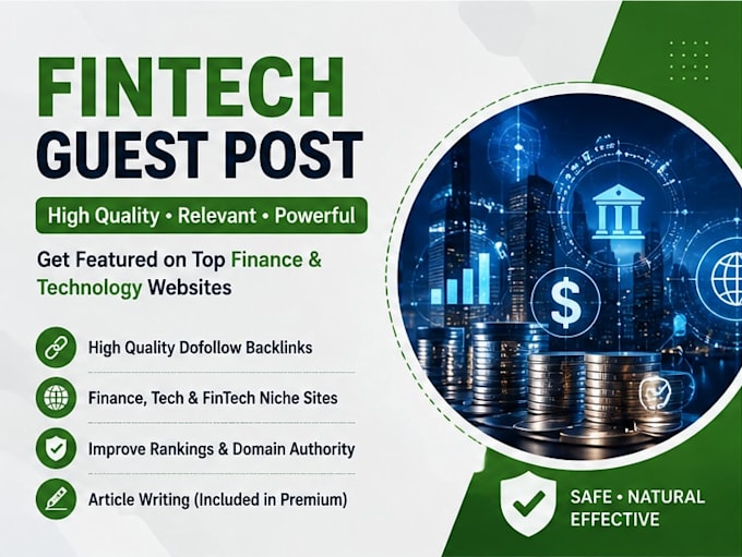 publish fintech guest post on high authority websites