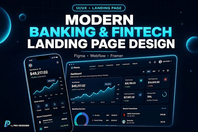 design saas and fintech websites