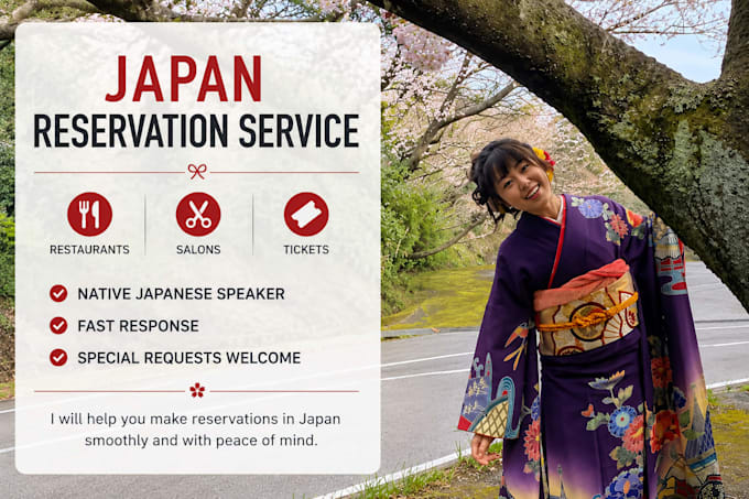 help travelers make reservations in japan