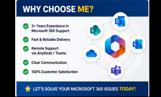 provide microsoft 365, office 365 and exchange online support