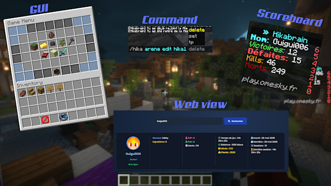 develop custom minecraft plugins for your server