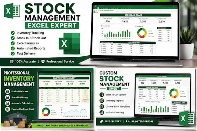 create excel inventory management dashboard
