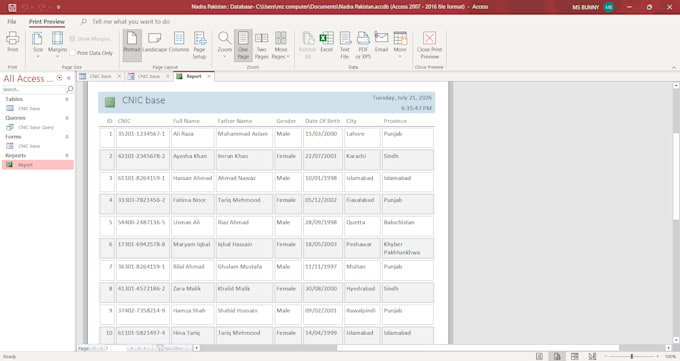do data entry in excel, word and microsoft office tasks