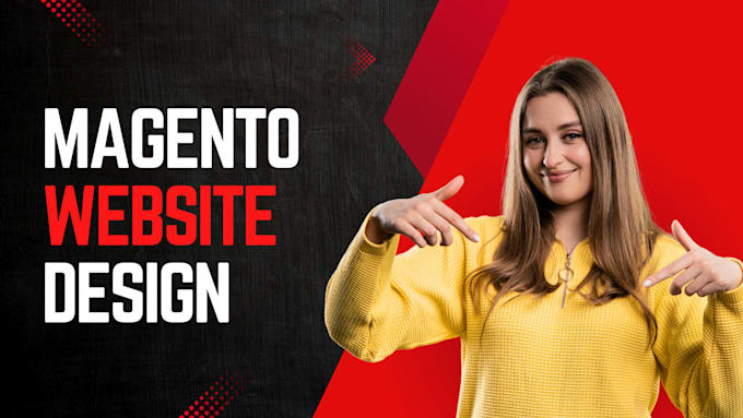design and develop magento website