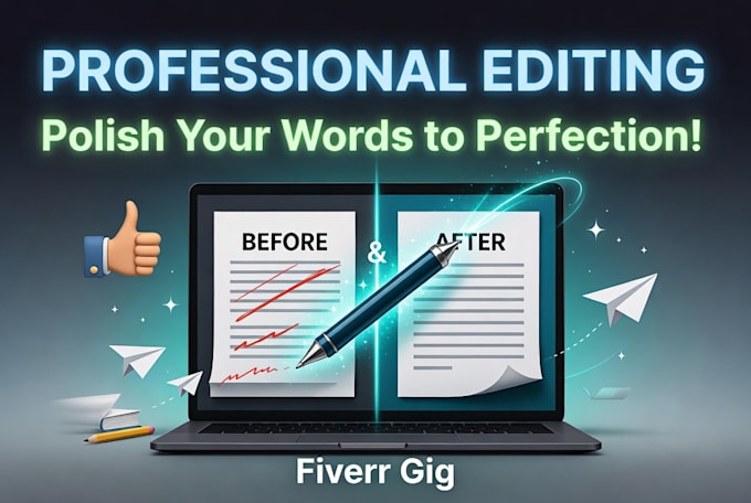 proofread and edit academic content blogs and short stories