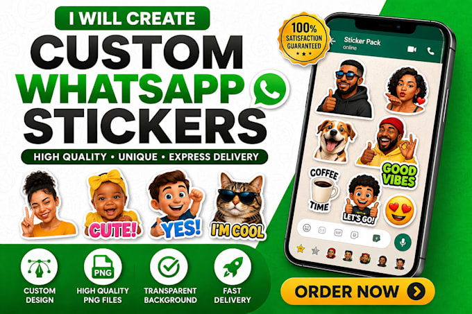 create custom animated whatsapp stickers
