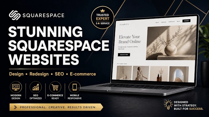 create sqaurespace website design squarespace redesign sqaurespace web