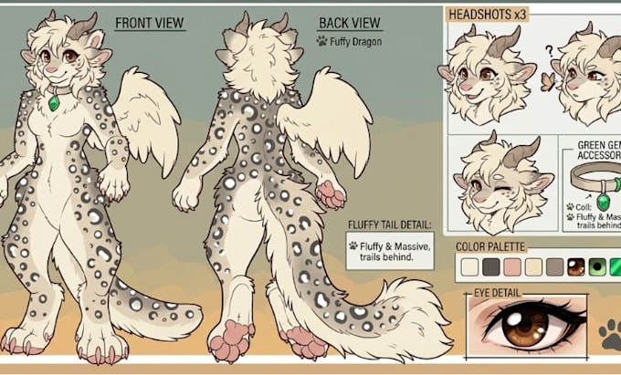 furry ref sheet reference sheet nsfw ref sheet fursona oc anthro character