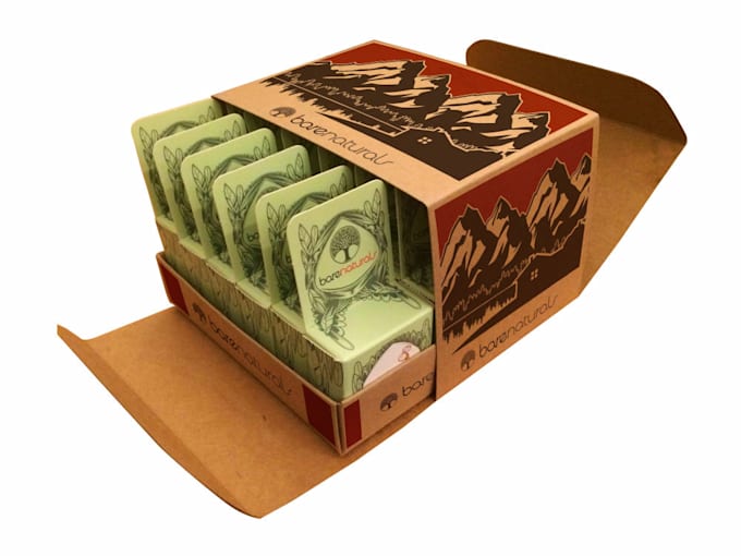design creative product packaging and gift box