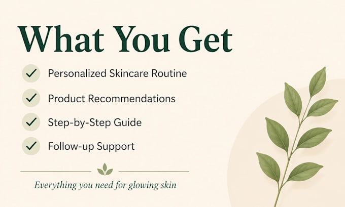 create a personalized skincare routine for your skin type