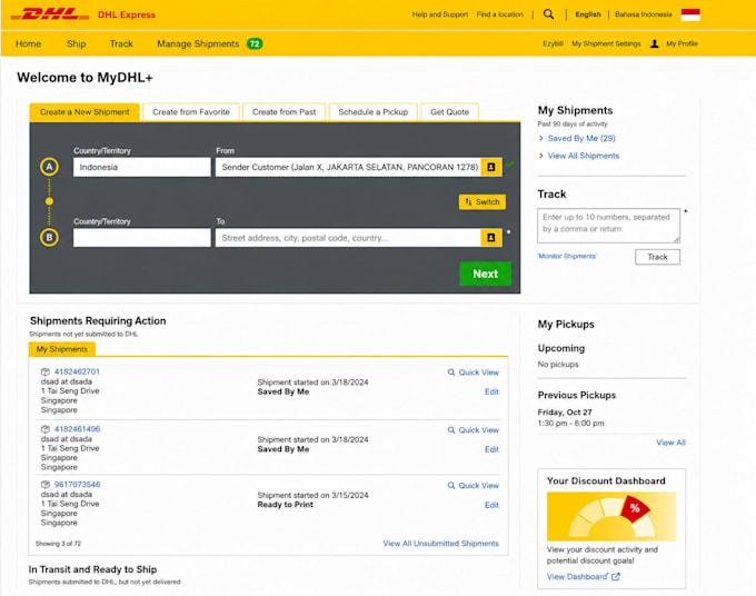 integrate shipstation, dhl, fedex shipping API with shopify and woocommerce