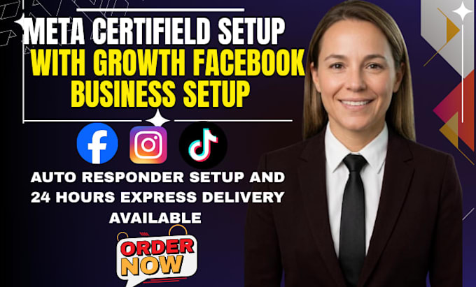create facebook business page setup and social media page optimization