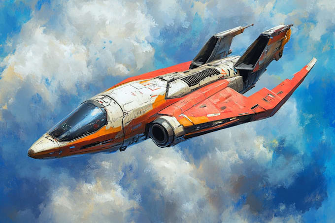 do sci fi spaceship design