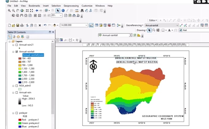 create professional gis maps, spatial analysis, and arcgis projects