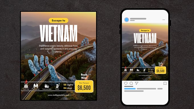 create custom social media post designs for your brand
