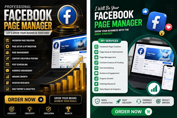 create and manage facebook business pages