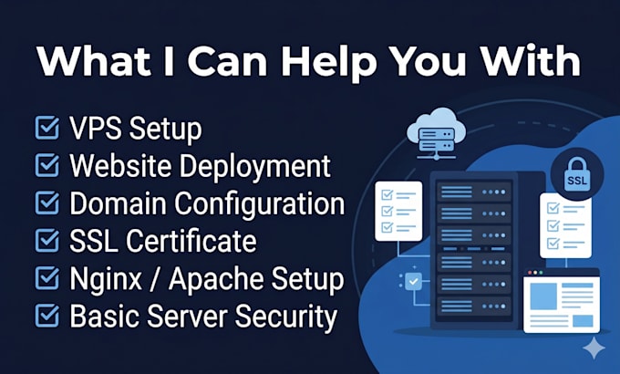 deploy your website or web application on a vps