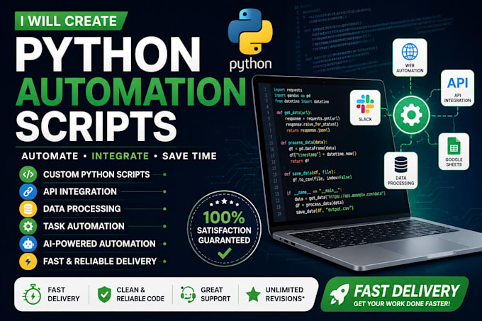 create python automation scripts