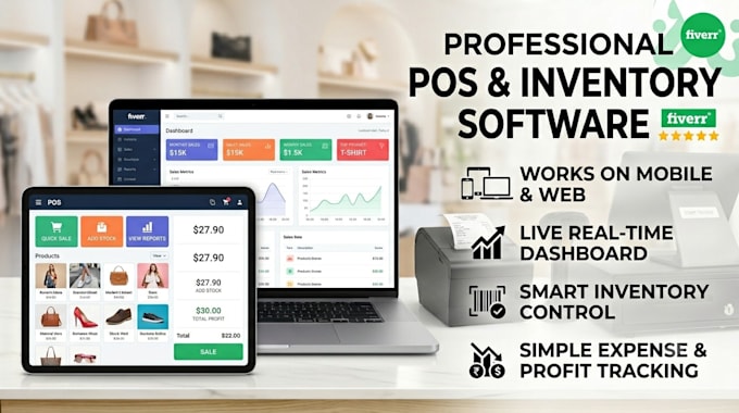 create a custom pos and inventory system for your business