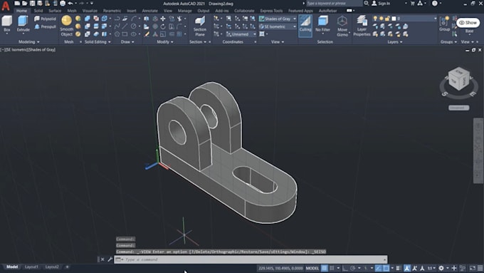 do professional autocad 2d and 3d drawings