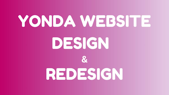 design a beautiful yonda website for you