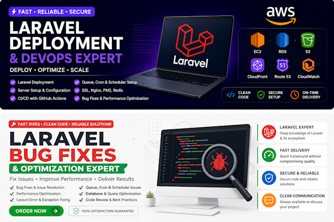 fix laravel bugs, errors, and server issues fast