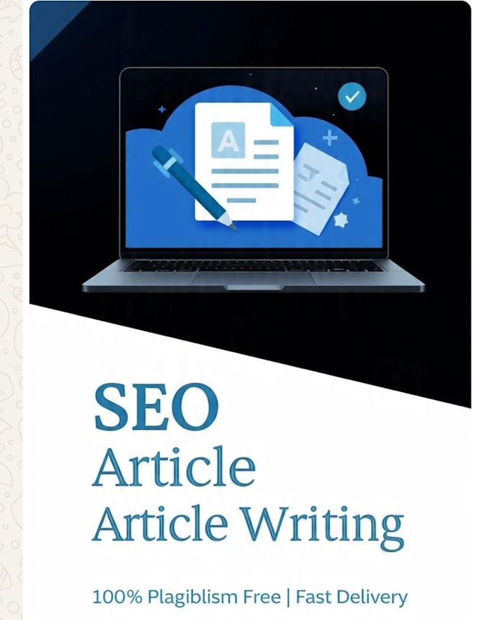 write SEO blog articles and websites