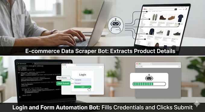 create fast python selenium bots for web automation