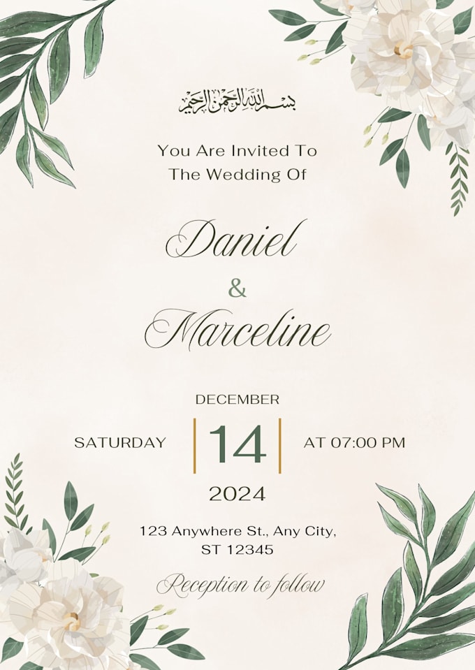 design elegant and editable invitation cards for any event