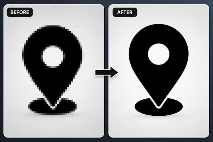 convert low resolution blurry image to high resolution HD