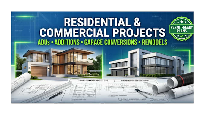create permit drawings and structural engineering plans for city approval