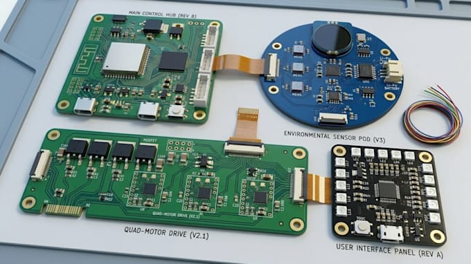 design pcb layouts for your electronics project