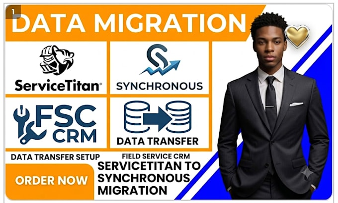 servicetitan to synchroteam migration data transfer setup field service crm