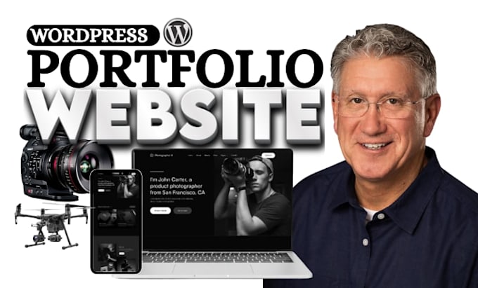 build a modern photography portfolio website in wordpress