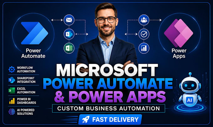 build microsoft power automate flows to automate your business workflow