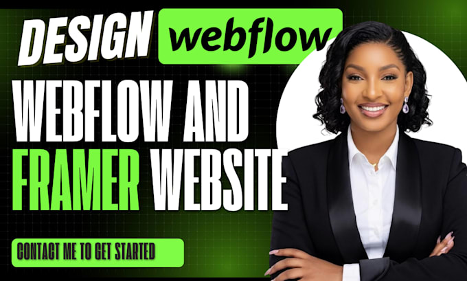 be your webflow developer design or develop webflow website, figma to webflow