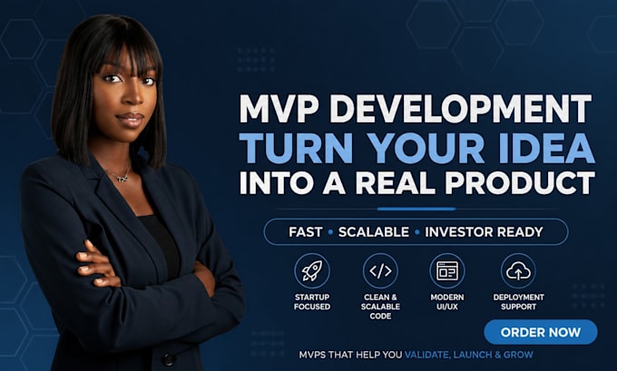 build saas mvp development bubble io ai web application full stack development