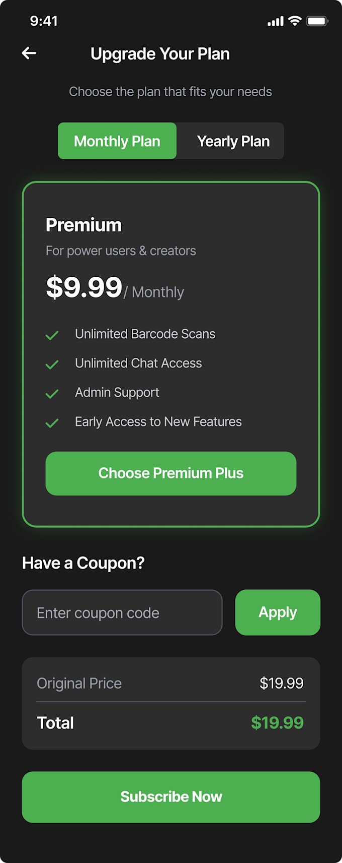 integrate revenuecat subscriptions and admob ads in your app