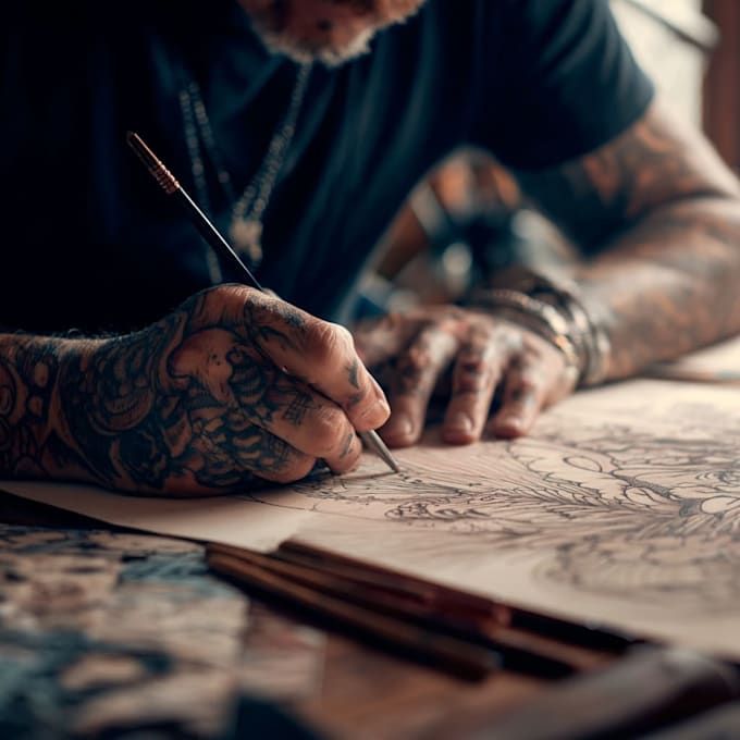 create the coolest anime or manga tattoo design