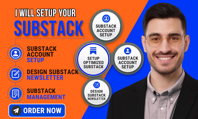 fully setup substack newsletter substack account redesign substack publication