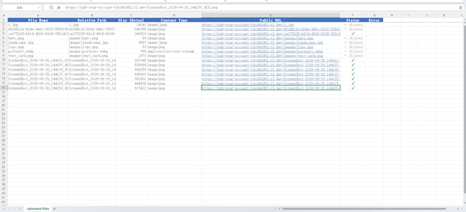 develop custom python desktop gui for cloudflare r2